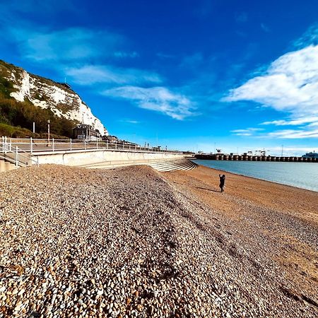 Flat 4 Marine Parade House, 1 East Cliff- Next To Dover Port, White Cliffs, Beach, Castle Ngoại thất bức ảnh