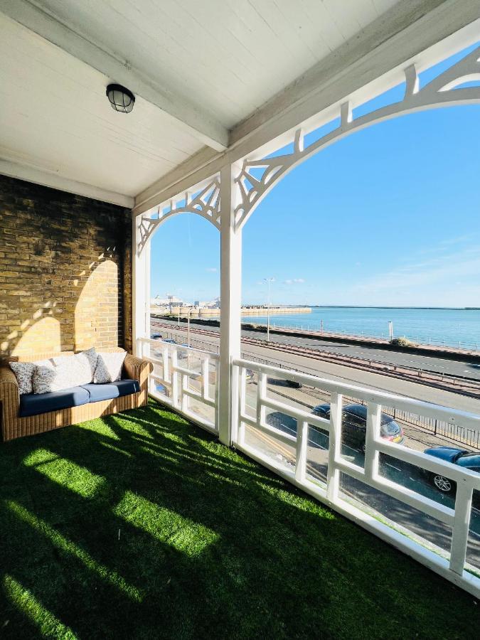 Flat 4 Marine Parade House, 1 East Cliff- Next To Dover Port, White Cliffs, Beach, Castle Ngoại thất bức ảnh